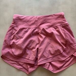 Lululemon size 4 shorts dusty rose